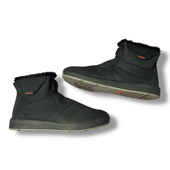 Volt Lava Heated Black Rechargeable Boot Slipper Indoor Outdoor Unisex M 12 W 11 - Picture 5 of 14